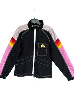 Sundek Unisex Sample Windbreaker Surfer Jacket Rare Retro Style -M Vintage